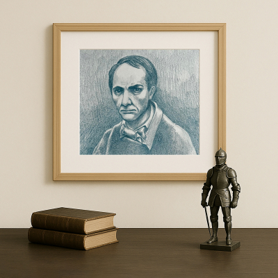 Rosebleue - Baudelaire Blue