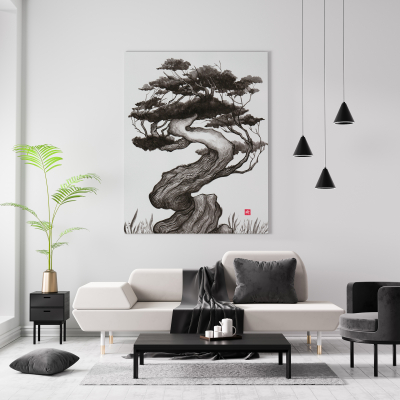 Steve Rosebleue - Han Style Tree Painting