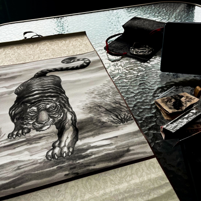 Steve Rosebleue - Ink Tiger