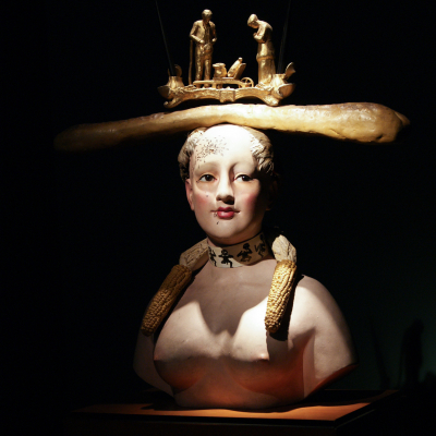 Steve Rosebleue - Retrospective Bust of a Woman - Salvador Dalí